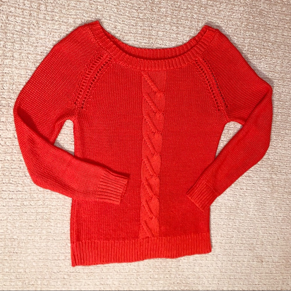 Apt 9 Orange Sweater